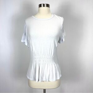 Mustard Seed ruched short sleeve top